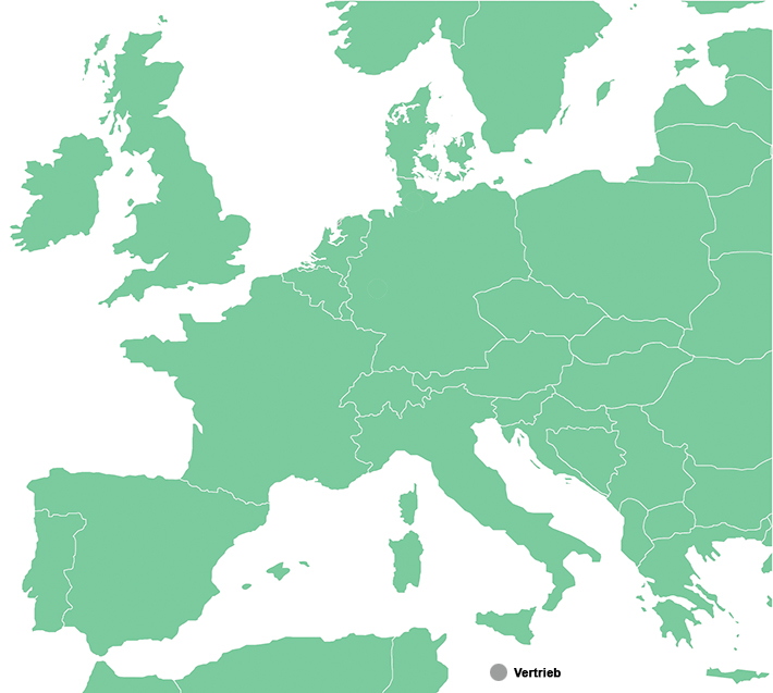 Karte mit Beraterregionen